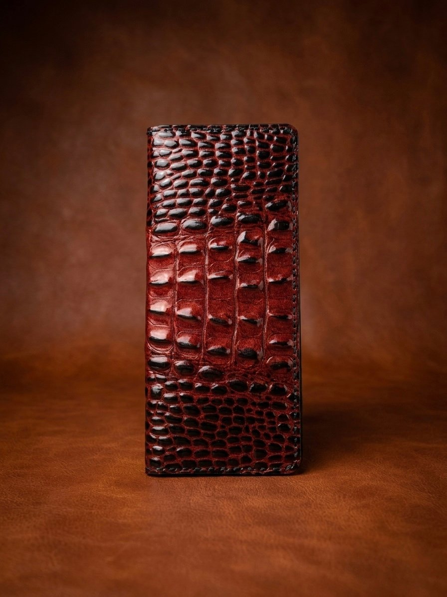 The Scarlet Croc Long Wallet
