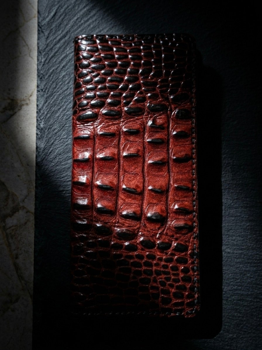 The Scarlet Croc Long Wallet - Image 2