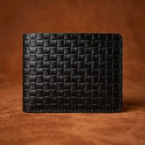The Noir Basketweave Bifold
