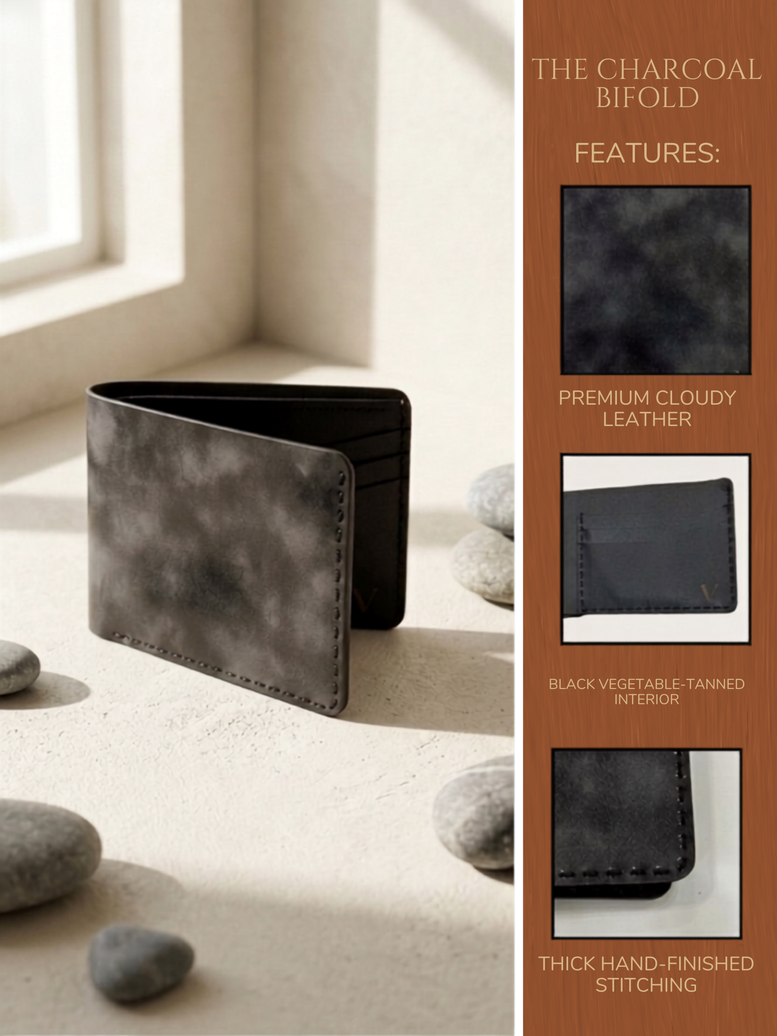 The charcoal Bifold - Image 4