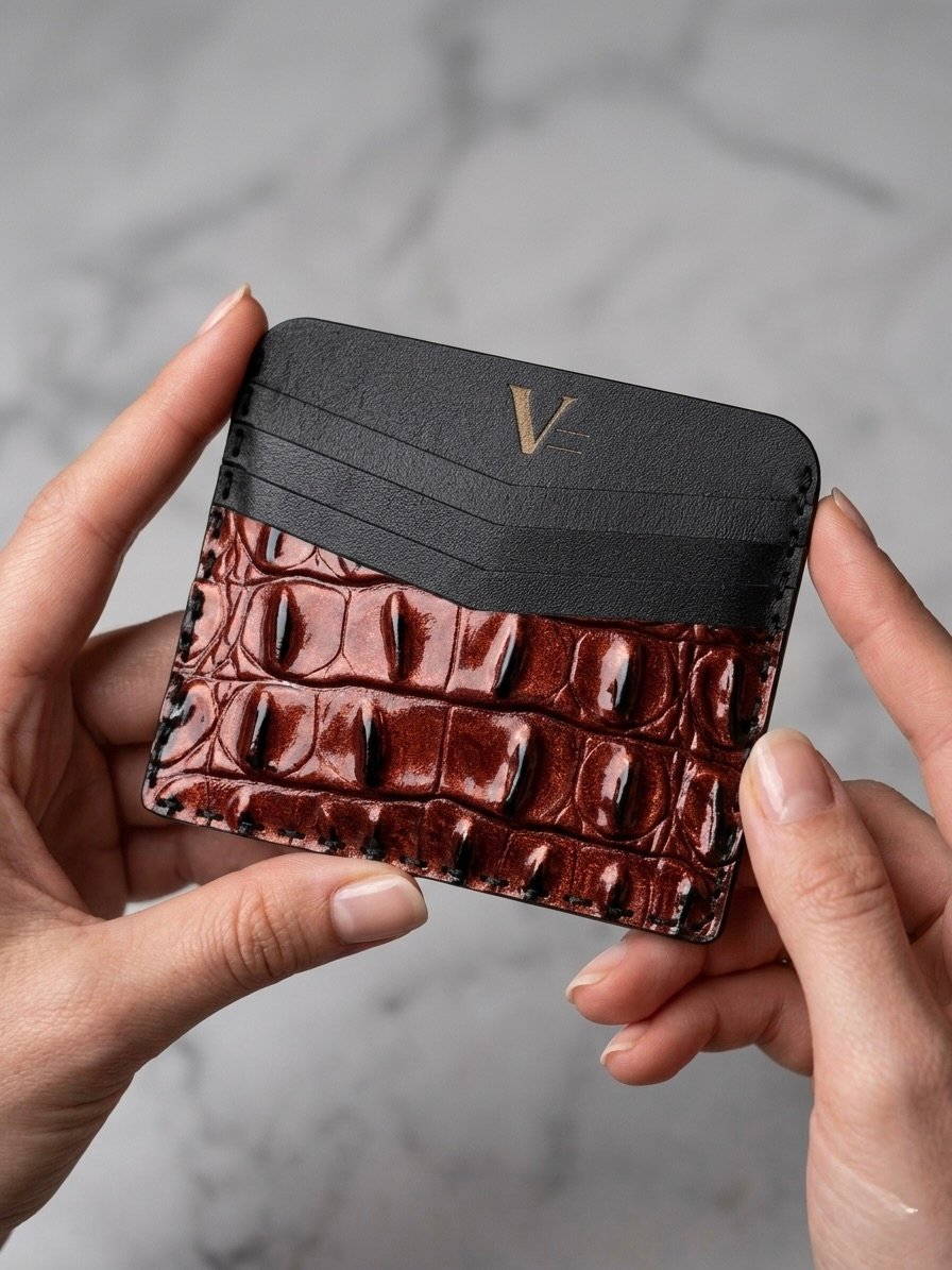 The Scarlet Croc Cardholder - Image 2