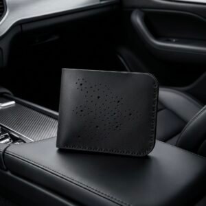 Brogue Bi-Fold Wallet