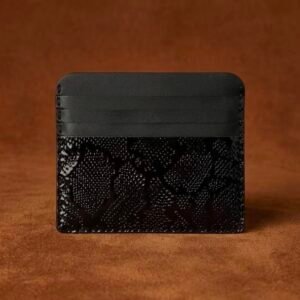 The Noir Mesh Card Holder