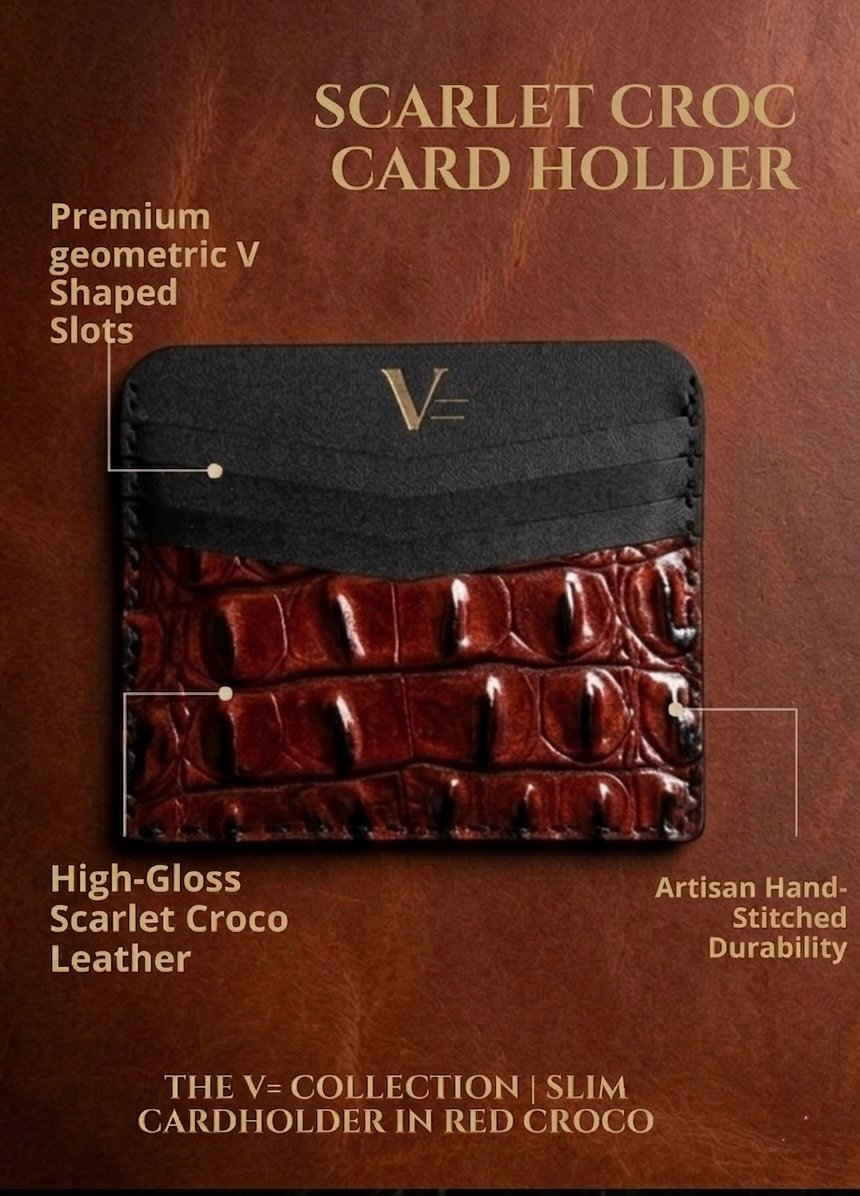 The Scarlet Croc Cardholder - Image 5