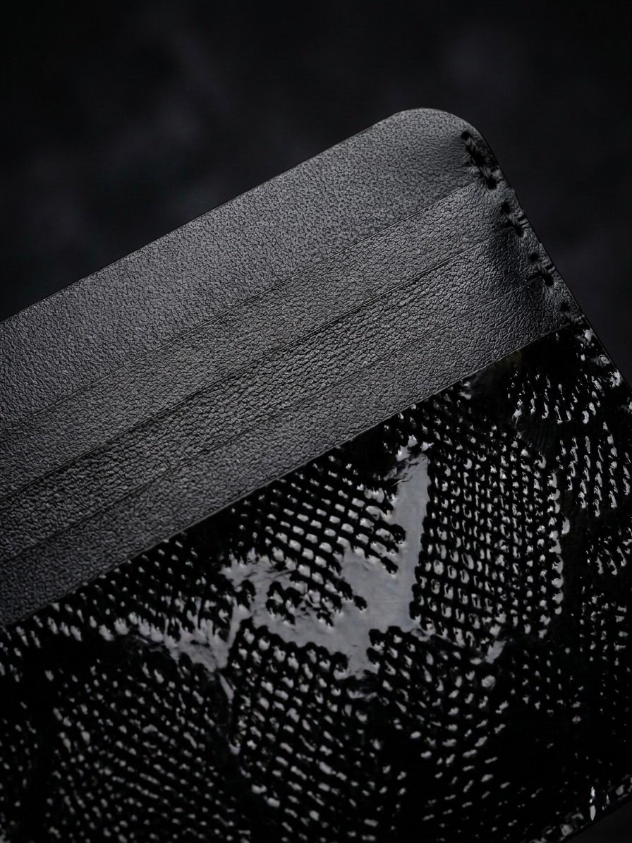 The Noir Mesh Card Holder - Image 3